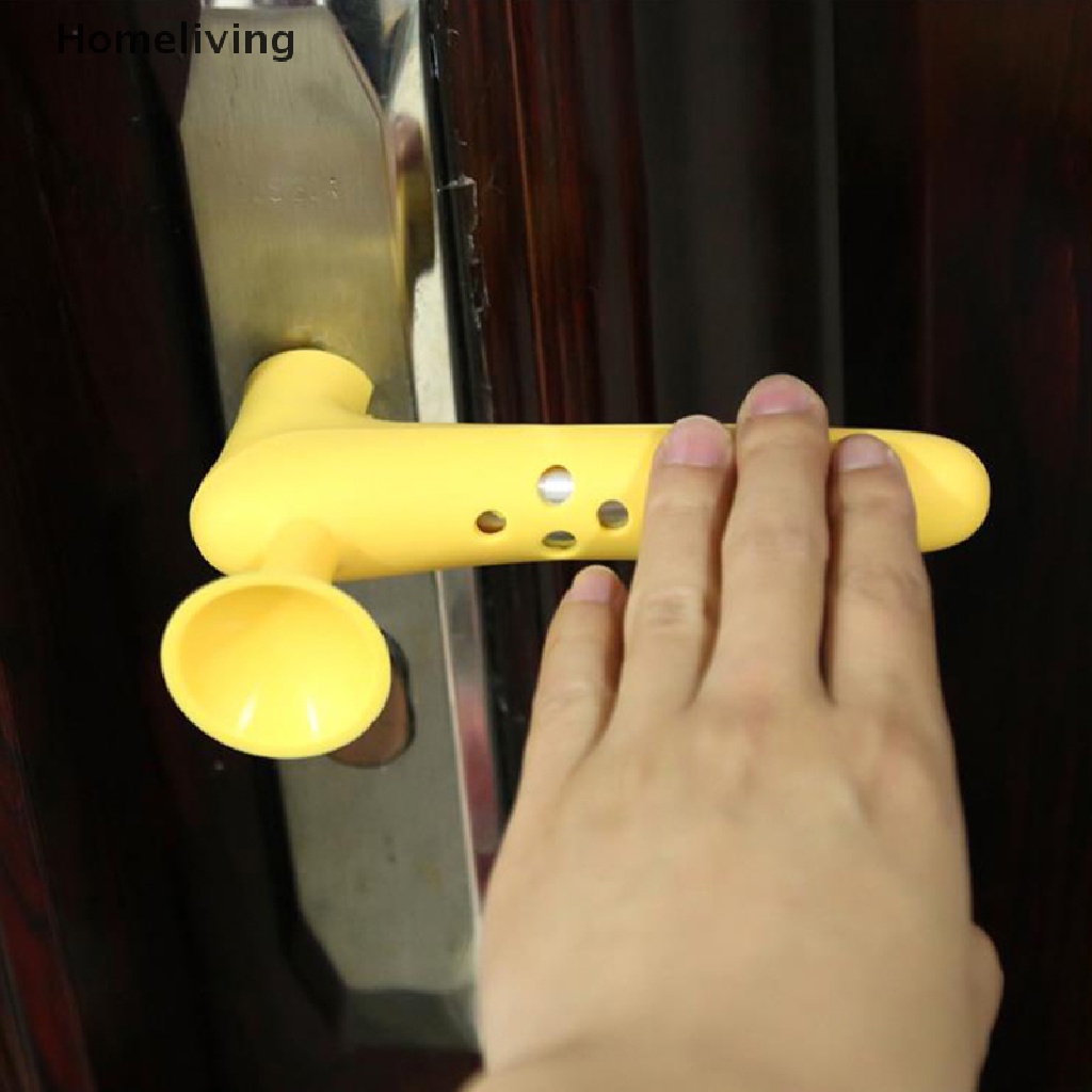 Vỏ bọc tay nắm cửa chống va chạm bằng silicon chống tĩnh điện bảo vệ an toàn cho gia đình