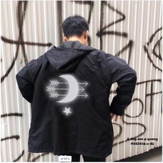 Áo khoác gió ông sao phản quang -HS/HĐ // hàng sẵn SLL