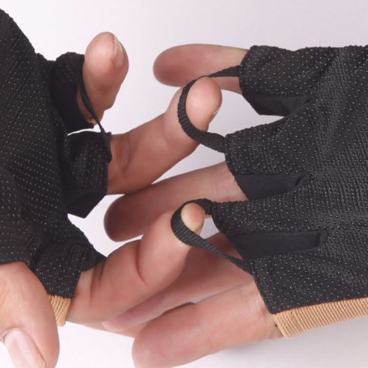 ❤️ HOTSALE ❤️ (Tặng 1 KÍNH ĐÊM CHỐNG LÓA) Găng tay nam, bao tay hở ngón 511 MẪU MỚI