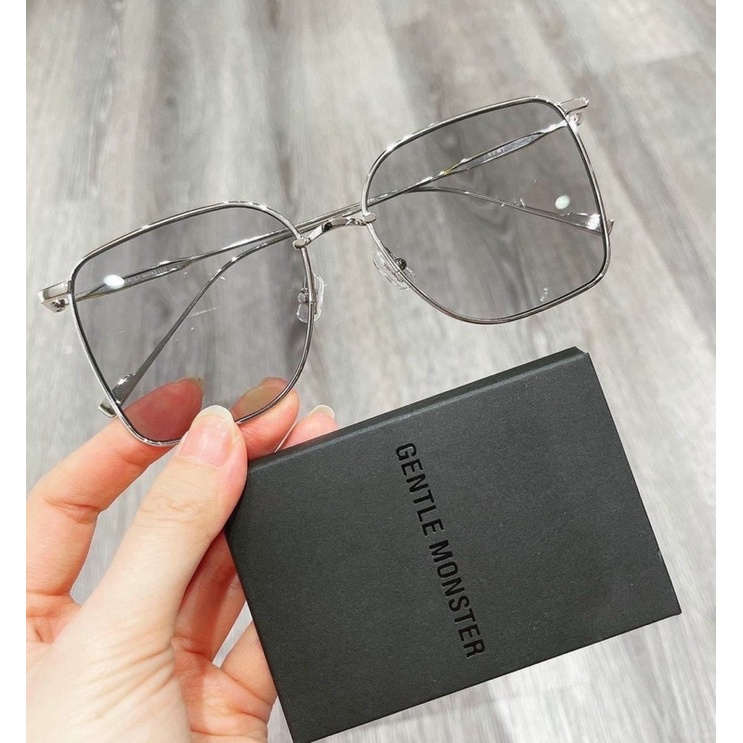 Kính râm gọng kim loại ghi xám Mai Phương Bùi-Kr018