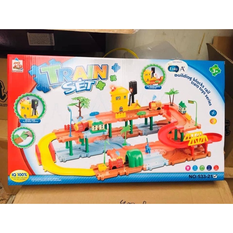 Bộ ray xe lửa siêu to