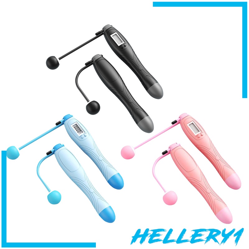 [Hellery1] Dây Nhảy Thể Dục Calorie Điện Tử Không Dây Chế Độ Kép