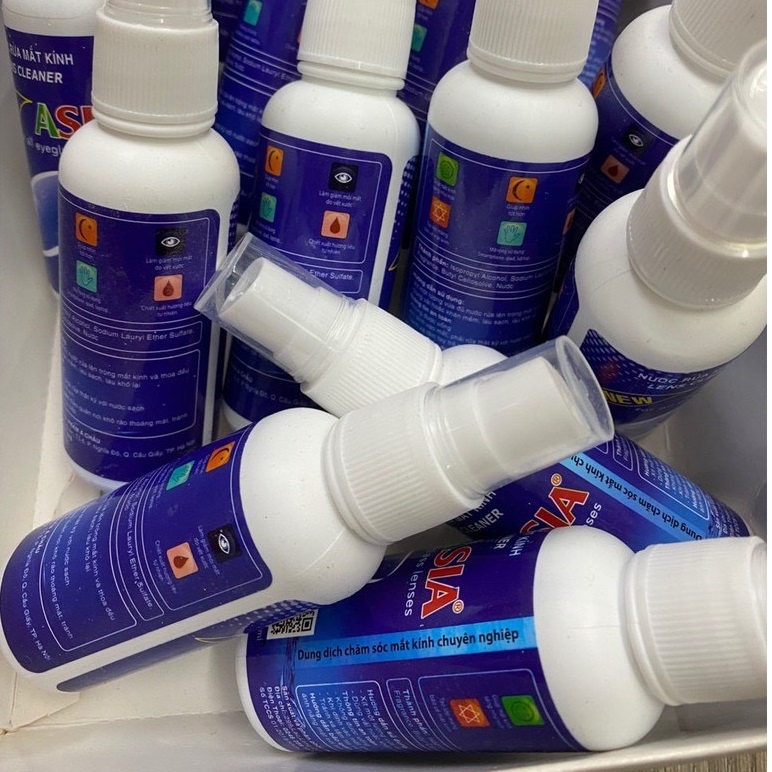 Nước rửa kính mắt, ASIA, Nước lau kính mắt, Thế hệ mới đánh bay mọi bụi bẩn - donghokinhmat168