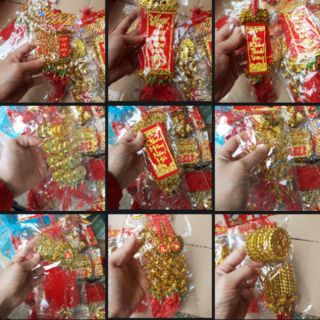 Liễng treo tết cây đào quất trang trí tết đồng giá 38k có sỉ