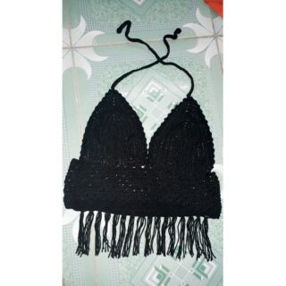 Crochet bikini len móc