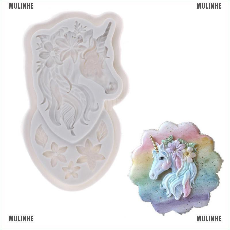 Khuôn silicone Làm Bánh &amp; Socola Hình Chú Ngựa
