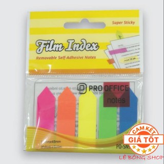 Giấy nhớ/đánh dấu trang 5 màu ( Tặng quà cho đơn từ 50k )