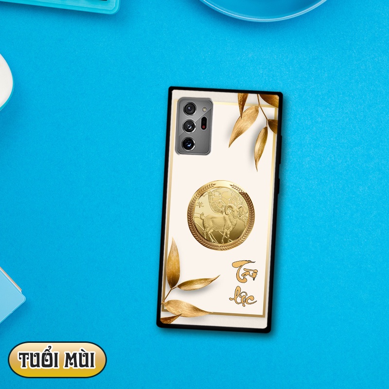 Ốp lưng kính 3D 12 con giáp - Samsung galaxy Note 20 Ultra