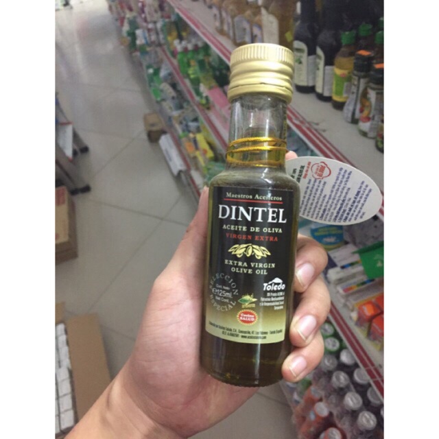 Dầu Olive Dintel Extra Virgin siêu nguyên chất 125ml