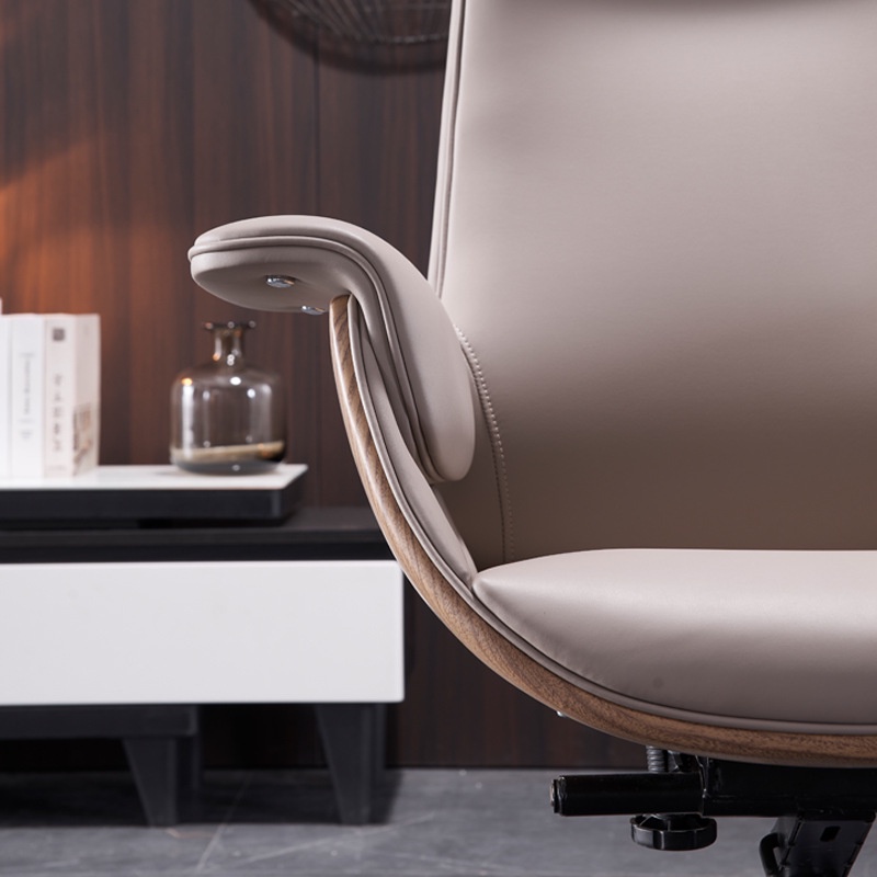 Ghế văn phòng làm việc , Da bò cao cấp GHP006