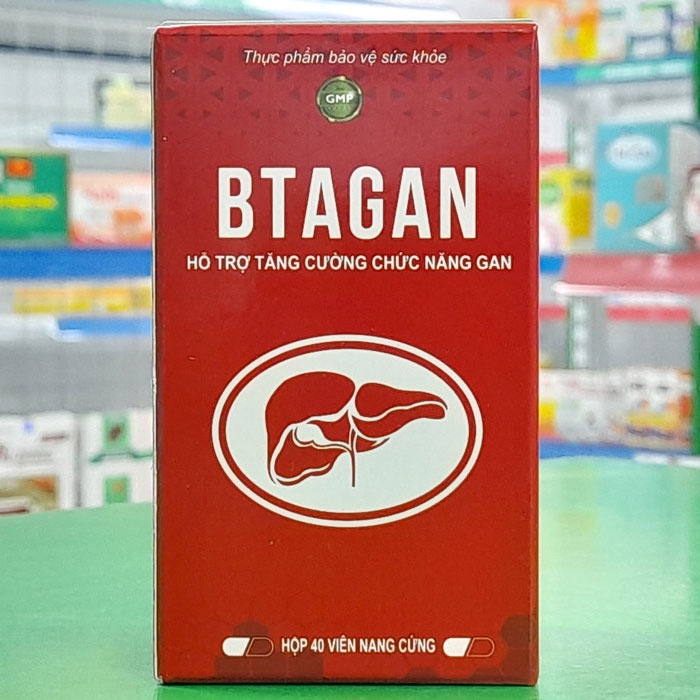 BTAGAN - Hỗ trợ hạ men gan, thanh nhiệt mát gan, gam nhiễm mỡ, viêm gan, tăng cường chức năng gan