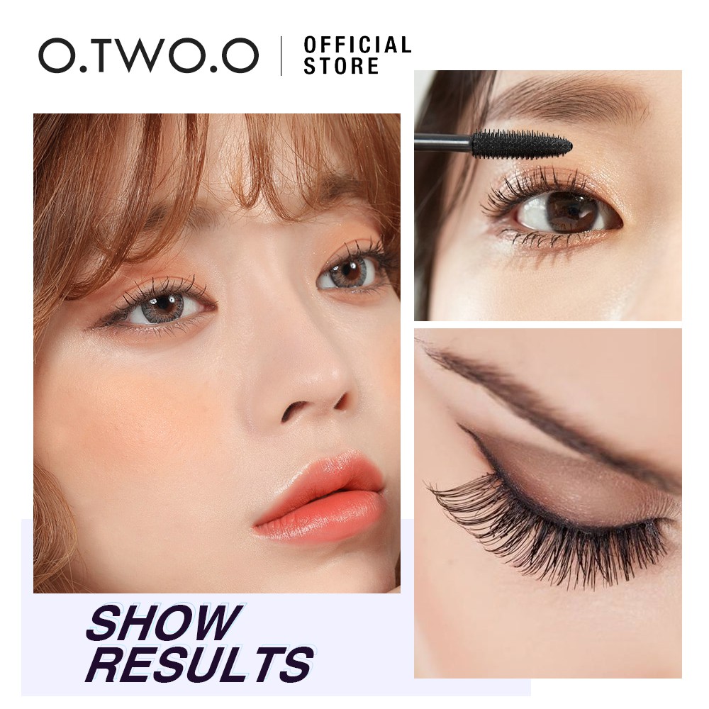 [Mã FMCGMALL - 8% đơn 250K] Mascara O.TWO.O Nối Mi Làm Dày Màu Đen Chống Thấm Nước/Mồ Hôi Khô Nhanh 50g