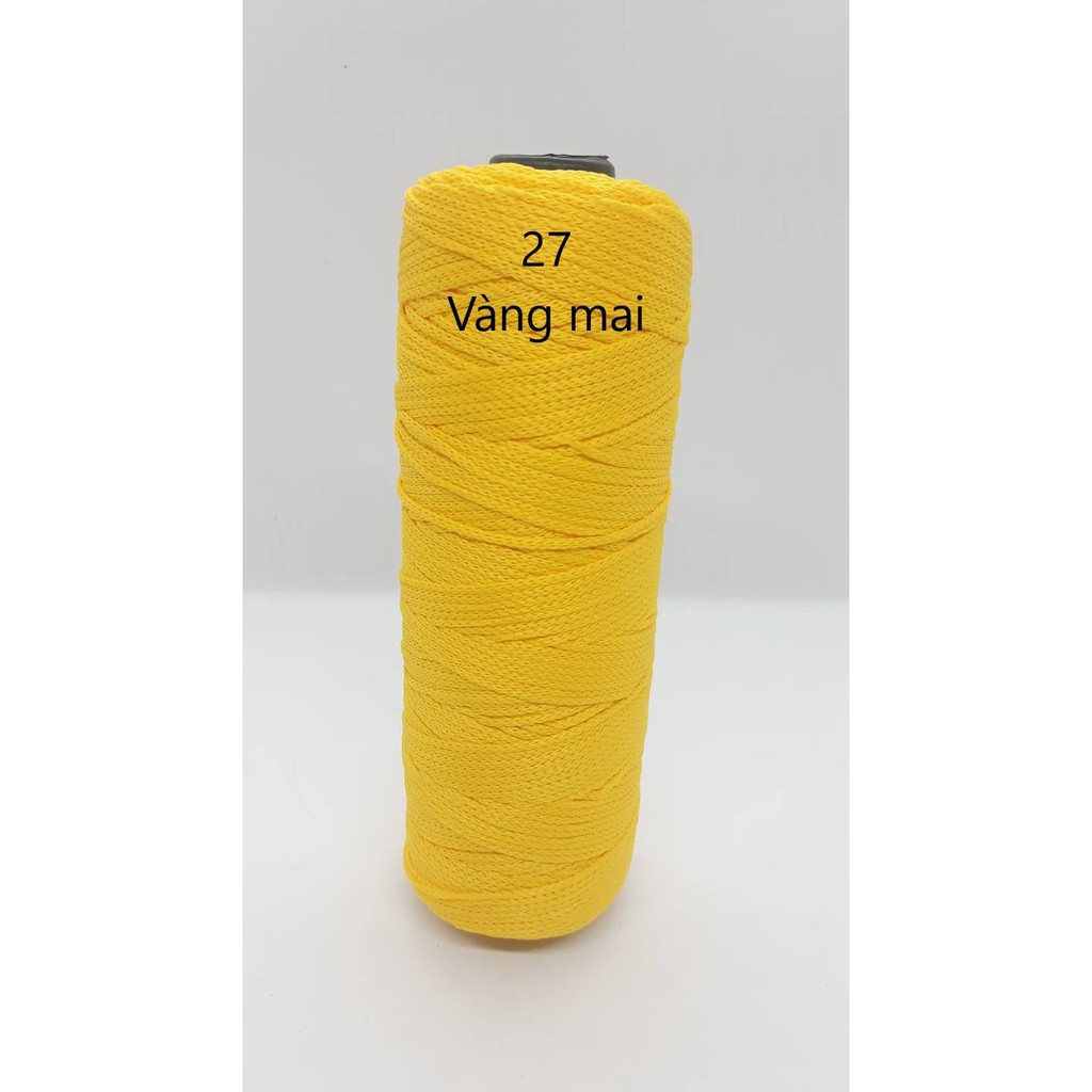 Sợi dệt ống màu trơn