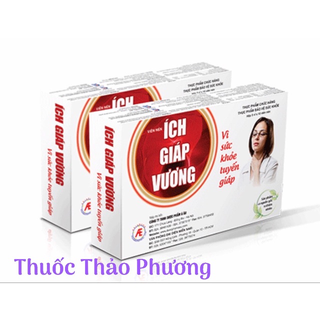 ✅Ích giáp vương⚡️TEM TÍCH ĐIỂM ĐỔI QUÀ⚡️Hoàn toàn thảo dược,duy trì sức khoẻ tuyến giáp,giúp hoạt động bìnhthường,u giáp