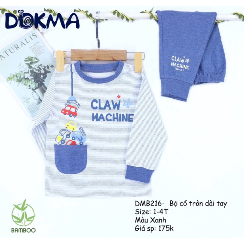 Bộ cổ tròn dài tay dokma