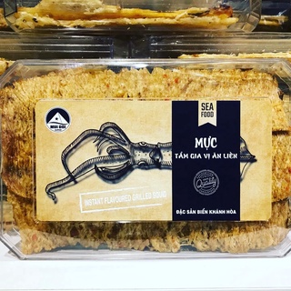 MỰC KHÔ NƯỚNG GIA VỊ - Loại đặc biệt Nha Trang- hộp 110g - MŨI ĐÔI ĐẶC SẢN BIỂN KHÁNH HÒA  ,khanhtrangfood