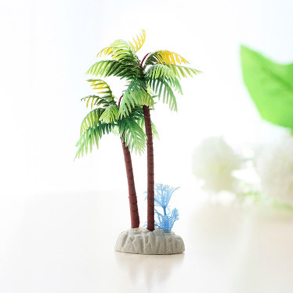 Mô Hình Cây Dừa Trang Trí Bể Cá
