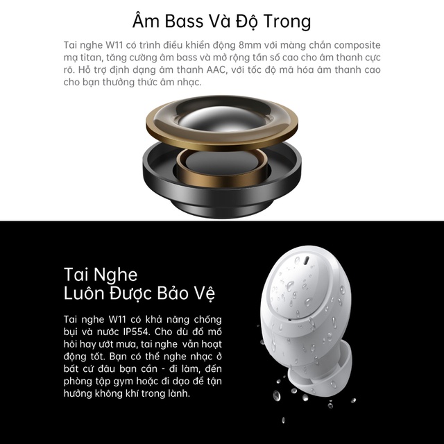 Tai nghe True Wireless Oppo Enco W11 - Hàng Chính Hãng #6