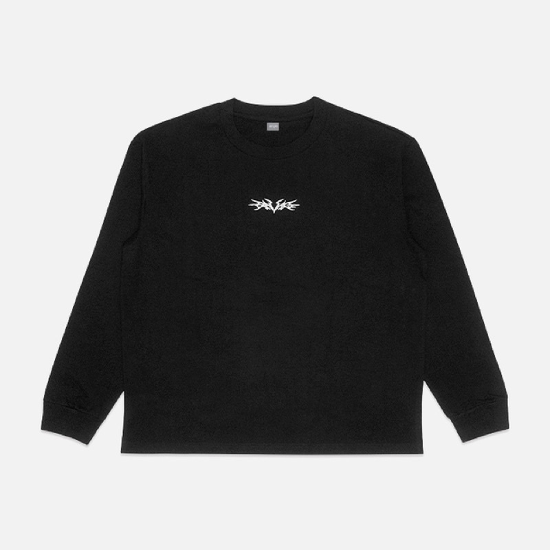 Áo sweater đen - aespa savage - chính hãng SMtown - Hoodie