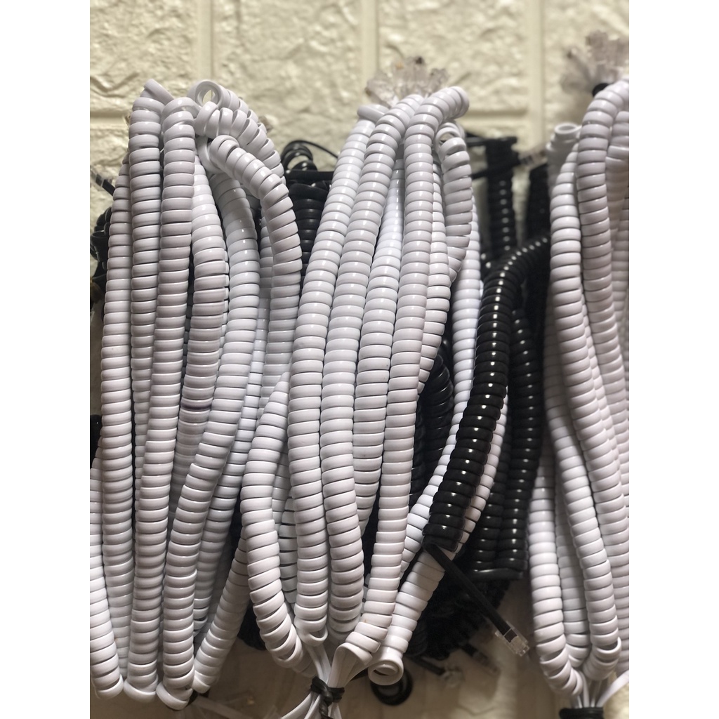 DÂY XOẮN ÓNG TAI NGHE ĐIỆN THOẠI BÀN CỐ ĐỊNH PANASONIC HOMEPHONE VIETTEL GPHONE