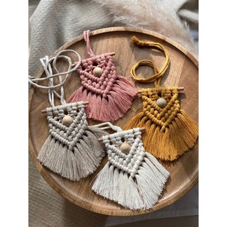 Rèm macrame dream catcher mini trang trí phòng