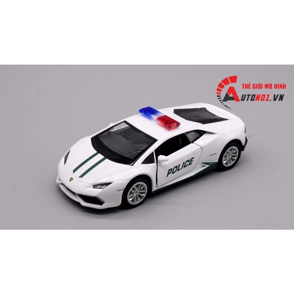 MÔ HÌNH XE HURACAN COUPE POLICE DUBAI 1:36 ALLOY 7920