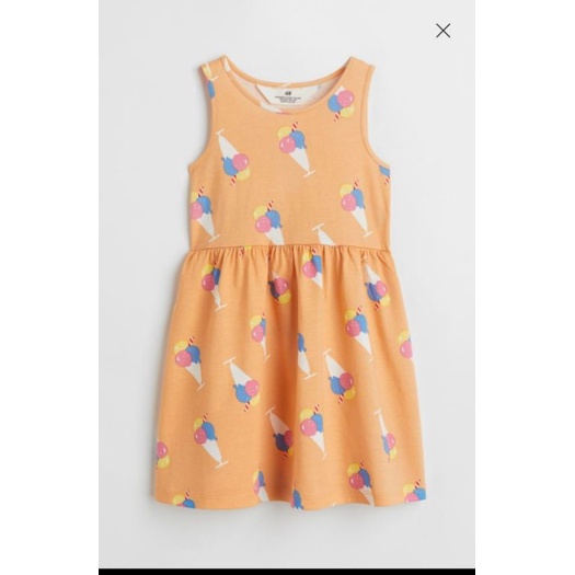 Váy sát nách HM bé gái 1,5-8 tuổi