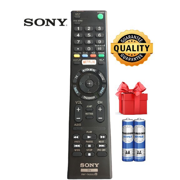 Remote Điều Khiển Dùng Cho Smart TV, Internet TV, TV LED SONY RMT-TX200E TX100D RM-L1275