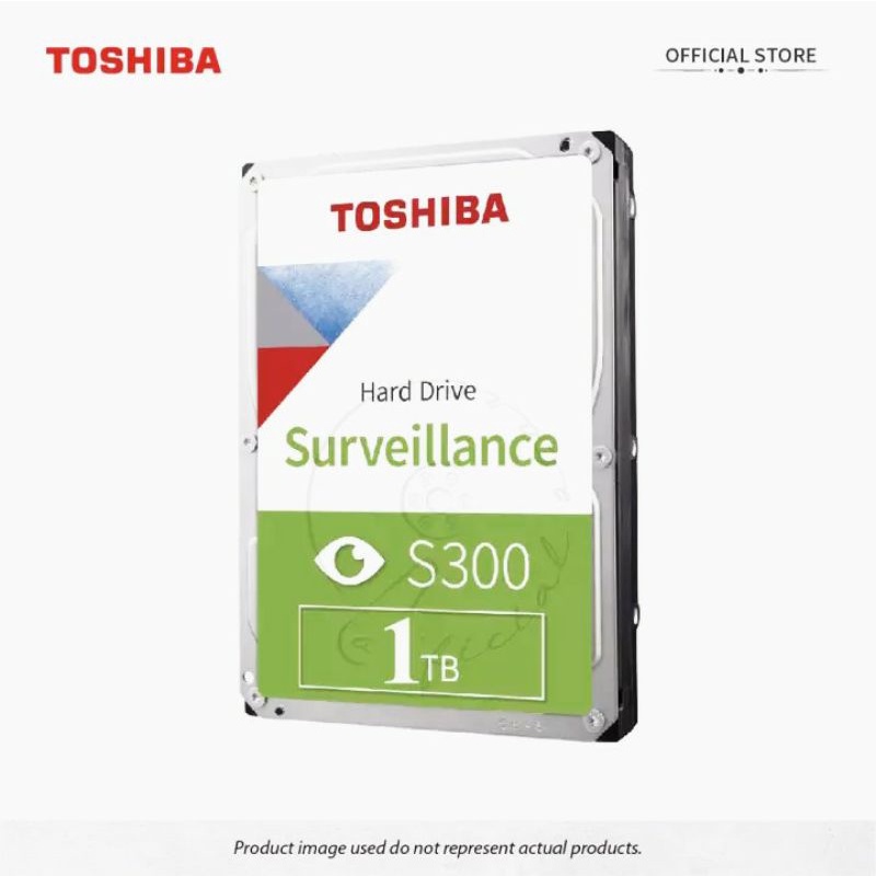 Ổ cứng HDD Toshiba 1TB Surveilance S300 (HDWU110UZSVA) Chính Hãng chuyên cho camera và lưu trữ bảo hành 36 tháng | BigBuy360 - bigbuy360.vn