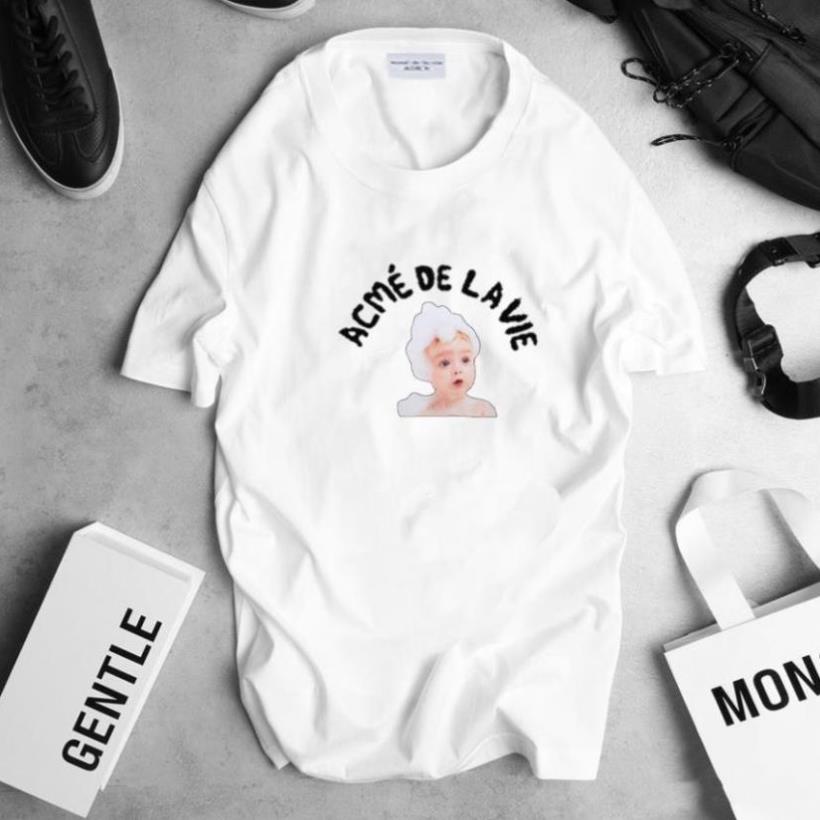 Áo Thun ADLV Cô Bé Baby Face Small Nam Nữ Tay Lỡ Unisex 2021 (M 57 - 58 )
