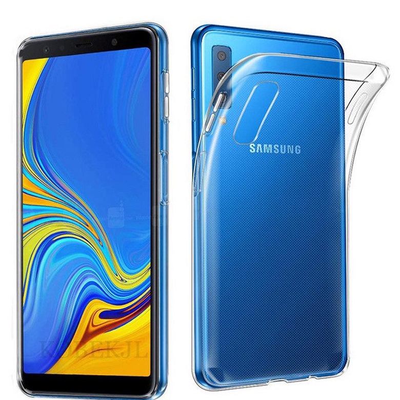 Ốp lưng cho điện thoại Samsung Galaxy A7 2018/ A9 2018 dẻo trong suốt cao cấp, dẻo đen chống sốc AutoFocus
