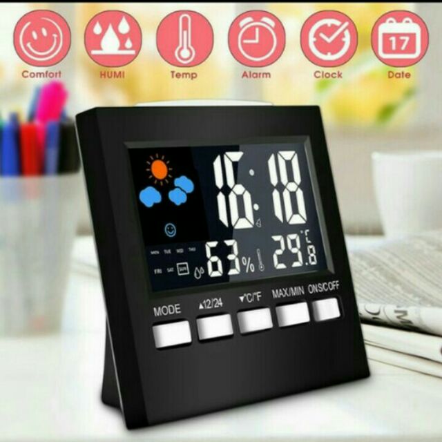 ĐỒNG HỒ LED ĐỂ BÀN ĐA NĂNG