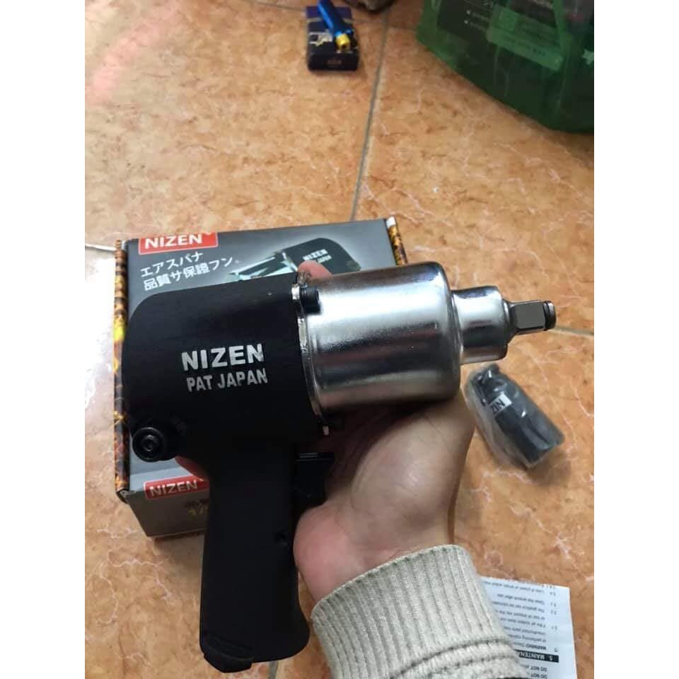 SÚNG XIẾT BULONG HƠI NIZEN N-233 1/2" Thùy Linh Tools