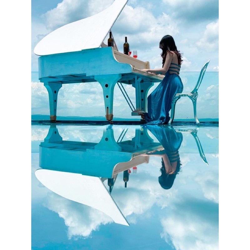 JANE'S Đầm maxi đi biển hở lưng Xanh Pastel thời thượng C2 kèn feelback  khách tặng shop | BigBuy360 - bigbuy360.vn