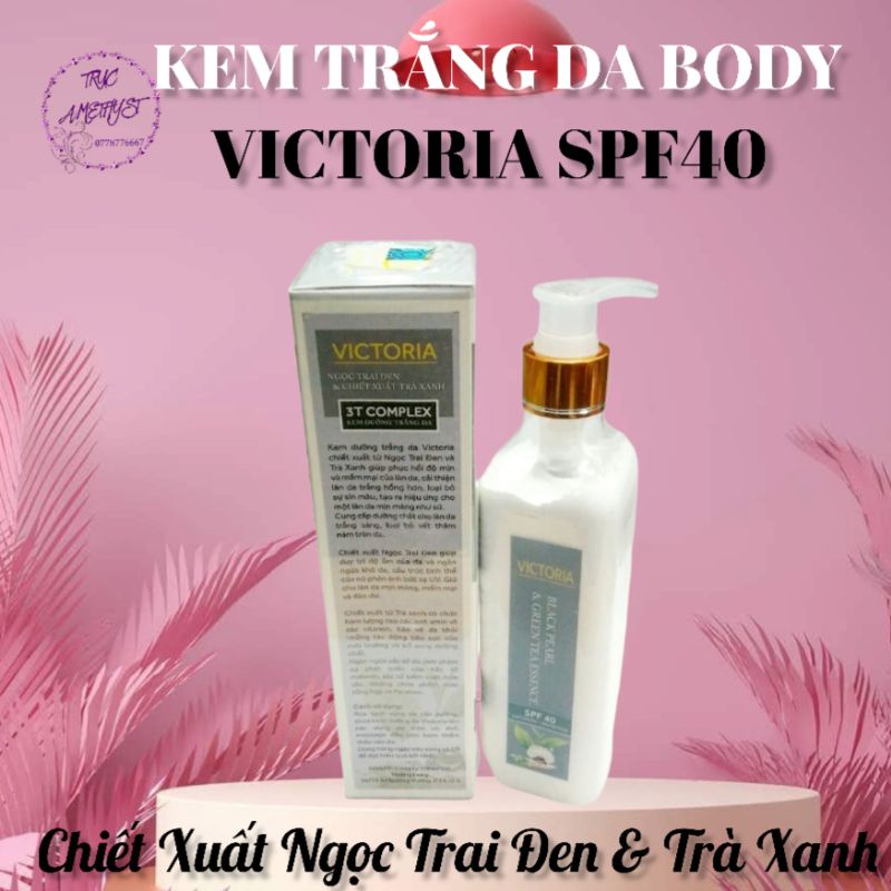 KEM DƯỠNG TRẮNG DA VICTORIA BODY