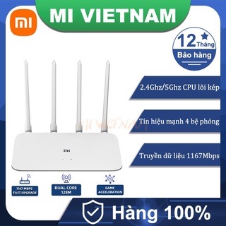 Bộ Phát Wifi Xiaomi Router Gen 4A băng tầng 2.4GHz 5GHz