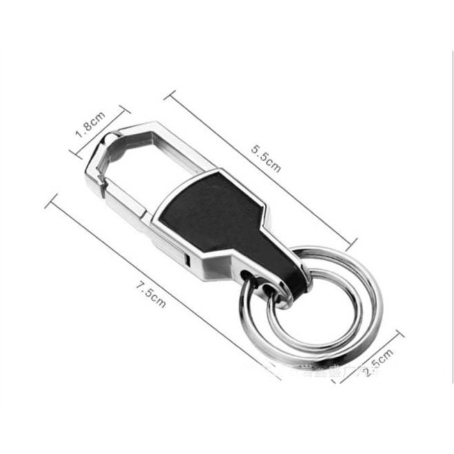 Móc khoá xe ô tô, xe hơi bọc da có gắn logo đủ các hãng, bằng thép cao cấp không rỉ & chịu lực cao-móc ốp khóa xe LV CAR