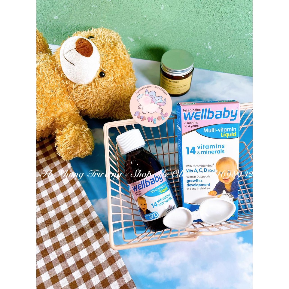 Vitamin Tổng Hợp Wellbaby Tăng Sức Đề Kháng Cho Bé date 10/2024