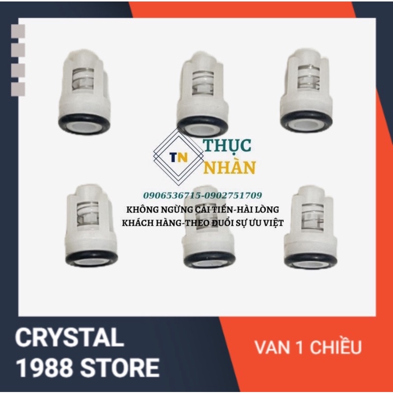 Bộ 6 van 1 chiều chỉnh áp thay thế cho máy rửa xe bị hỏng