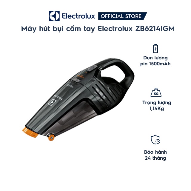 Máy hút bụi cầm tay 14.4V ErgoRapido Electrolux ZB6214IGM ( NEW 2021 )