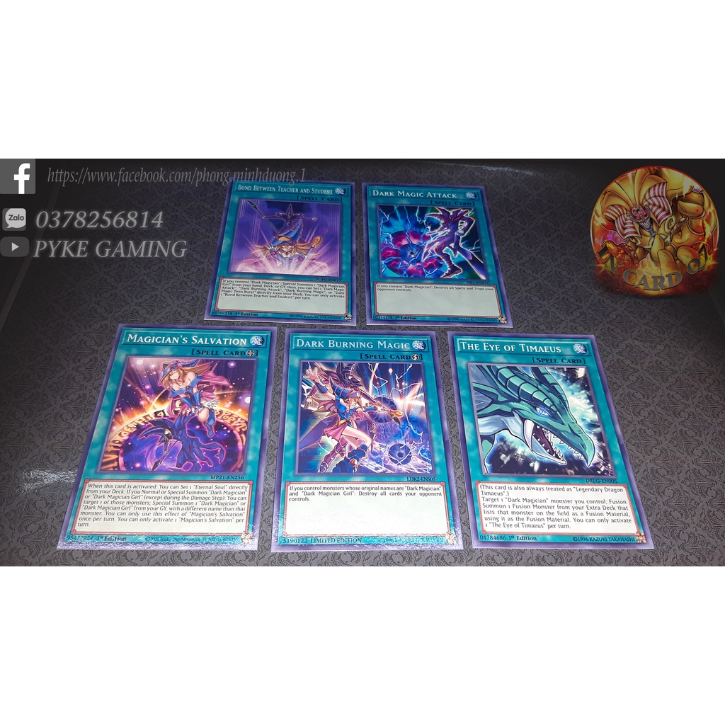 Deck Bài Dark Magician New Verison 2022