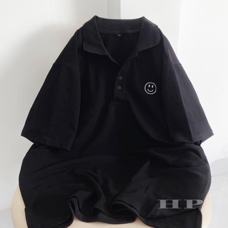Áo polo logo mặt cười TH6