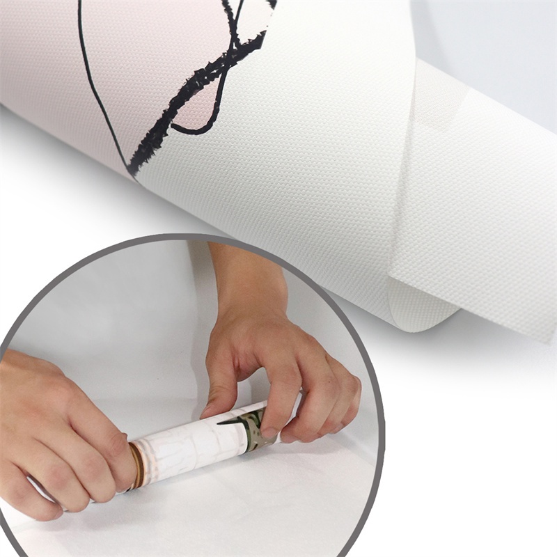 Tranh Vải Canvas Treo Tường Trang Trí Tiệm Salon Phong Cách Bắc Âu Hiện Đại