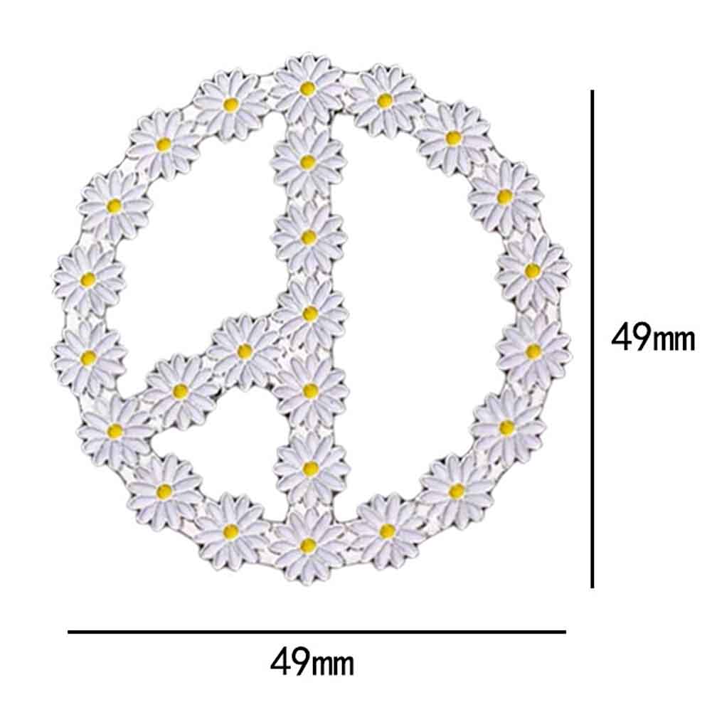Ghim Cài Áo Hình Tròn Họa Tiết Hoa Cúc Thời Trang
