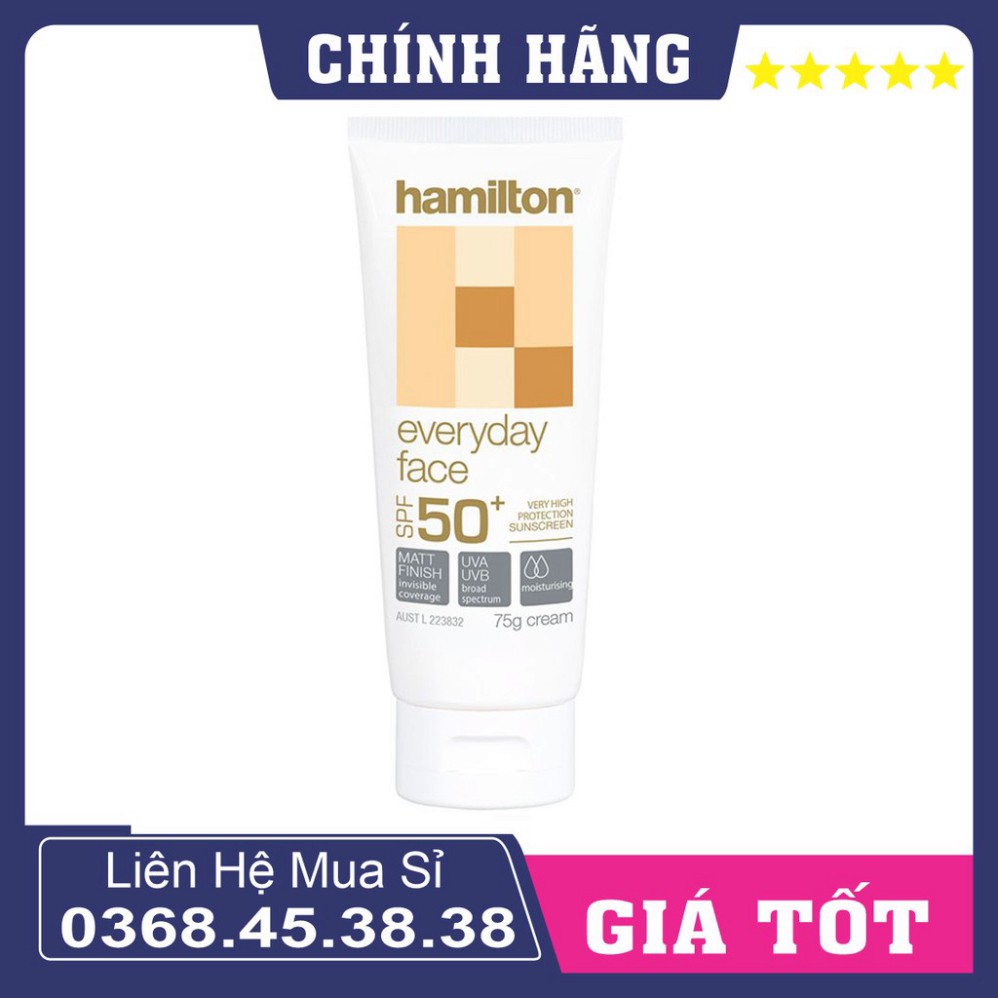 Kem chống nắng Hamilton SPF 50+ nội địa Úc