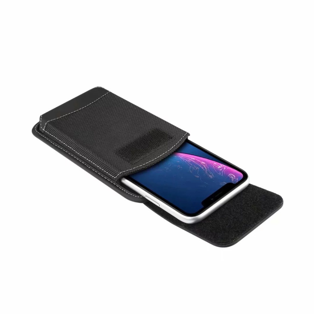 Túi Đeo Hông Bằng Vải Nhám Phong Cách Doanh Nhân Sang Trọng Cho Xiaomi MI Max2 Huawei Honor 8X Max Note9