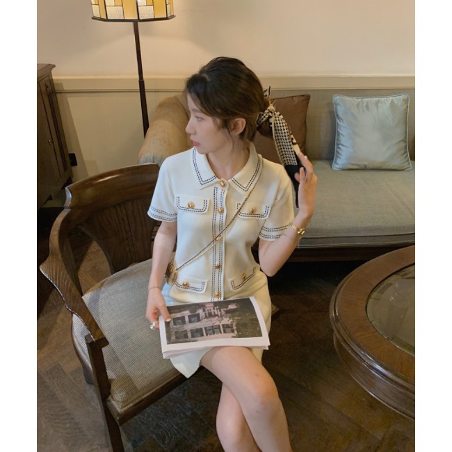 Đầm Cổ Polo Nhỏ Phong Cách Pháp Mới 2021 | BigBuy360 - bigbuy360.vn