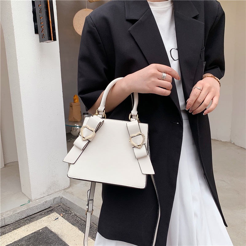 Túi Xách Đeo Vai Đính Kim Cương Giả Thời Trang Hàn Quốc 2022 Cho Nữ