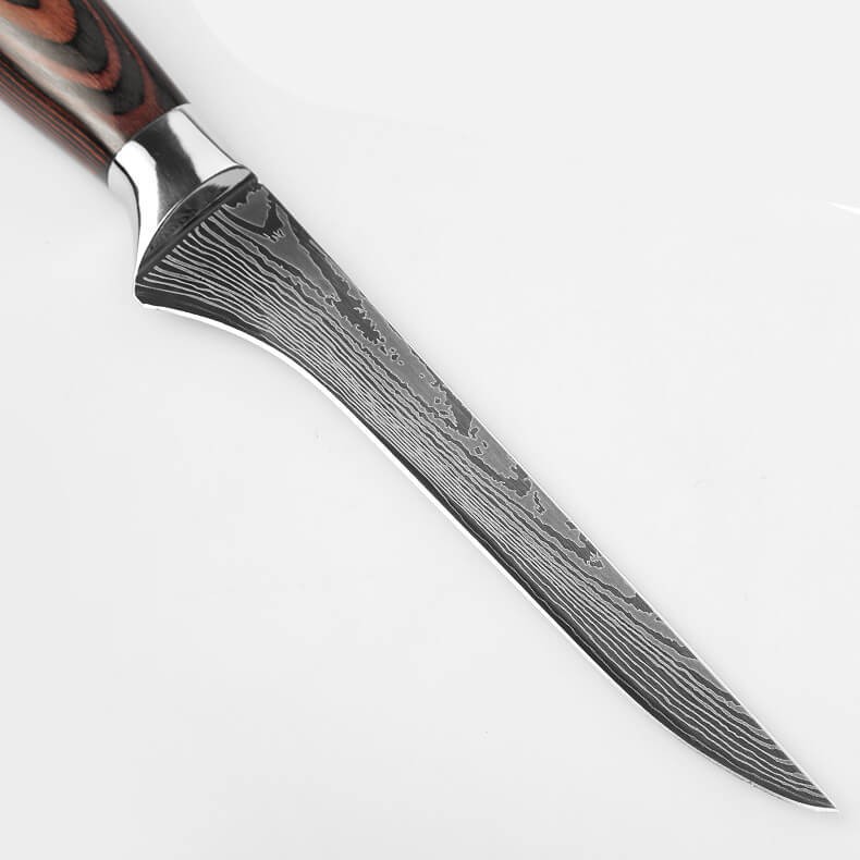 DAO - DAO BẾP NHẬT BẢN CLASSIC BONING THÉP DAMASCUS MÃ ADT120 nt