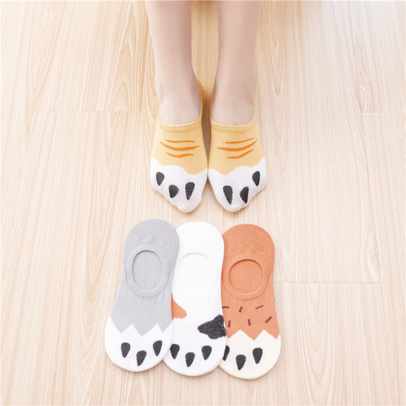 Vớ tất lười icon móng mè.o siêu dễ thương